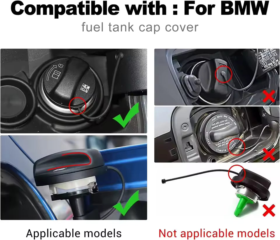 BMW Carbon Fibre Fuel Tank Cover