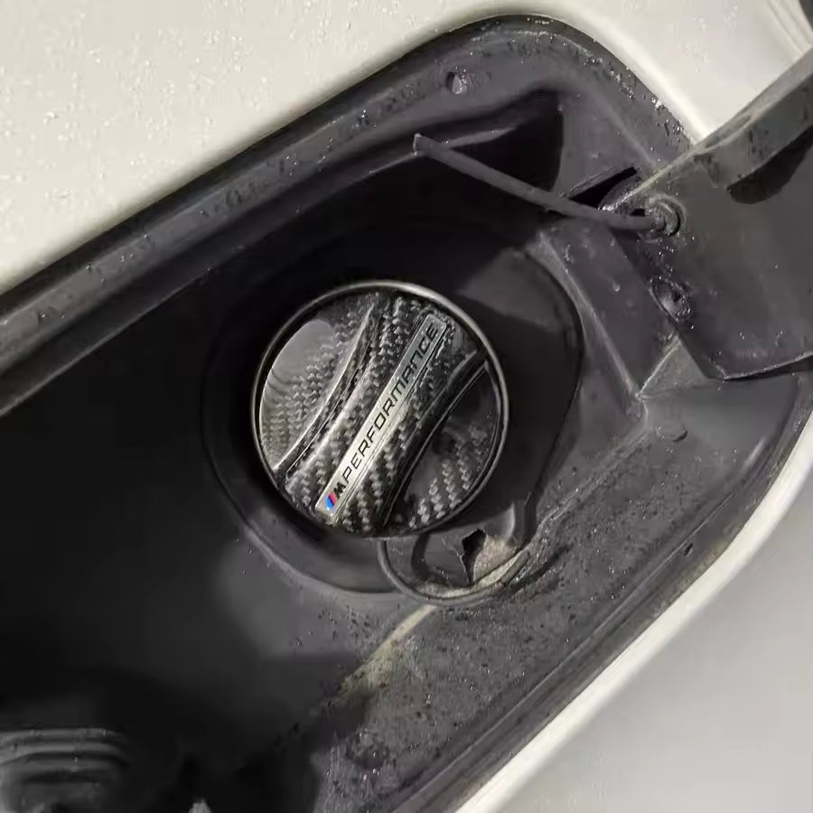 BMW Carbon Fibre Fuel Tank Cover