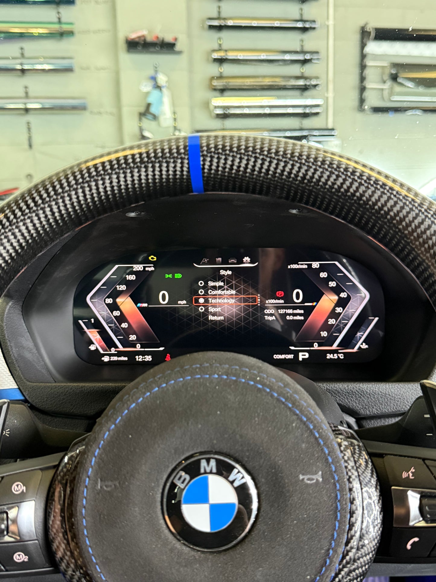 BMW VIRTUAL DASHBOARD