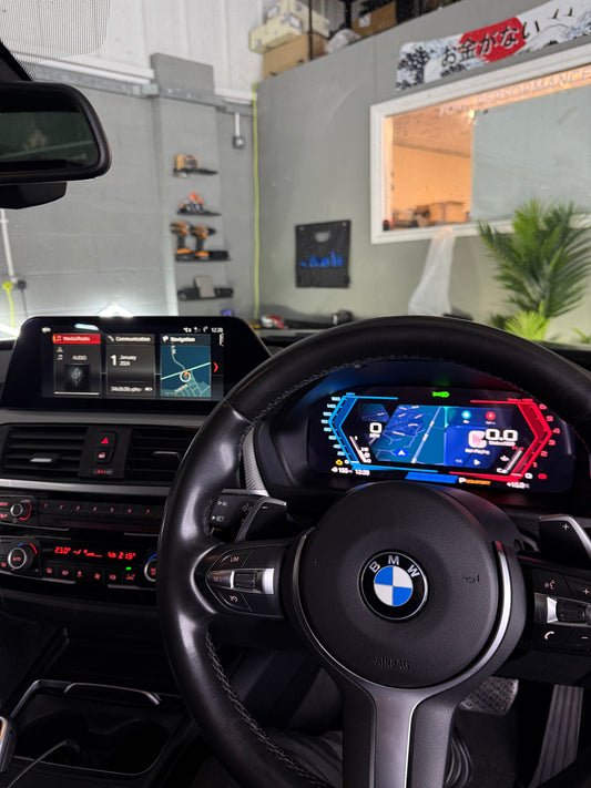 BMW VIRTUAL DASHBOARD V2