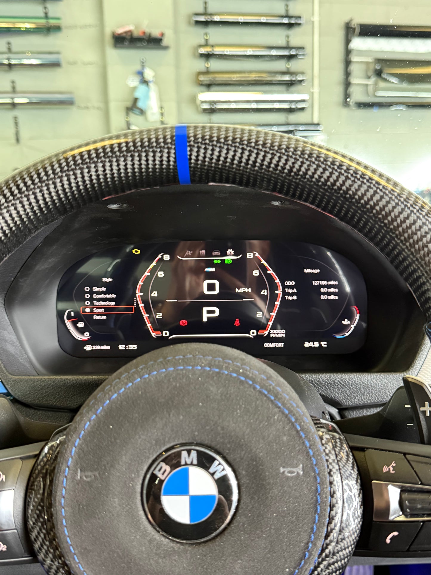 BMW VIRTUAL DASHBOARD