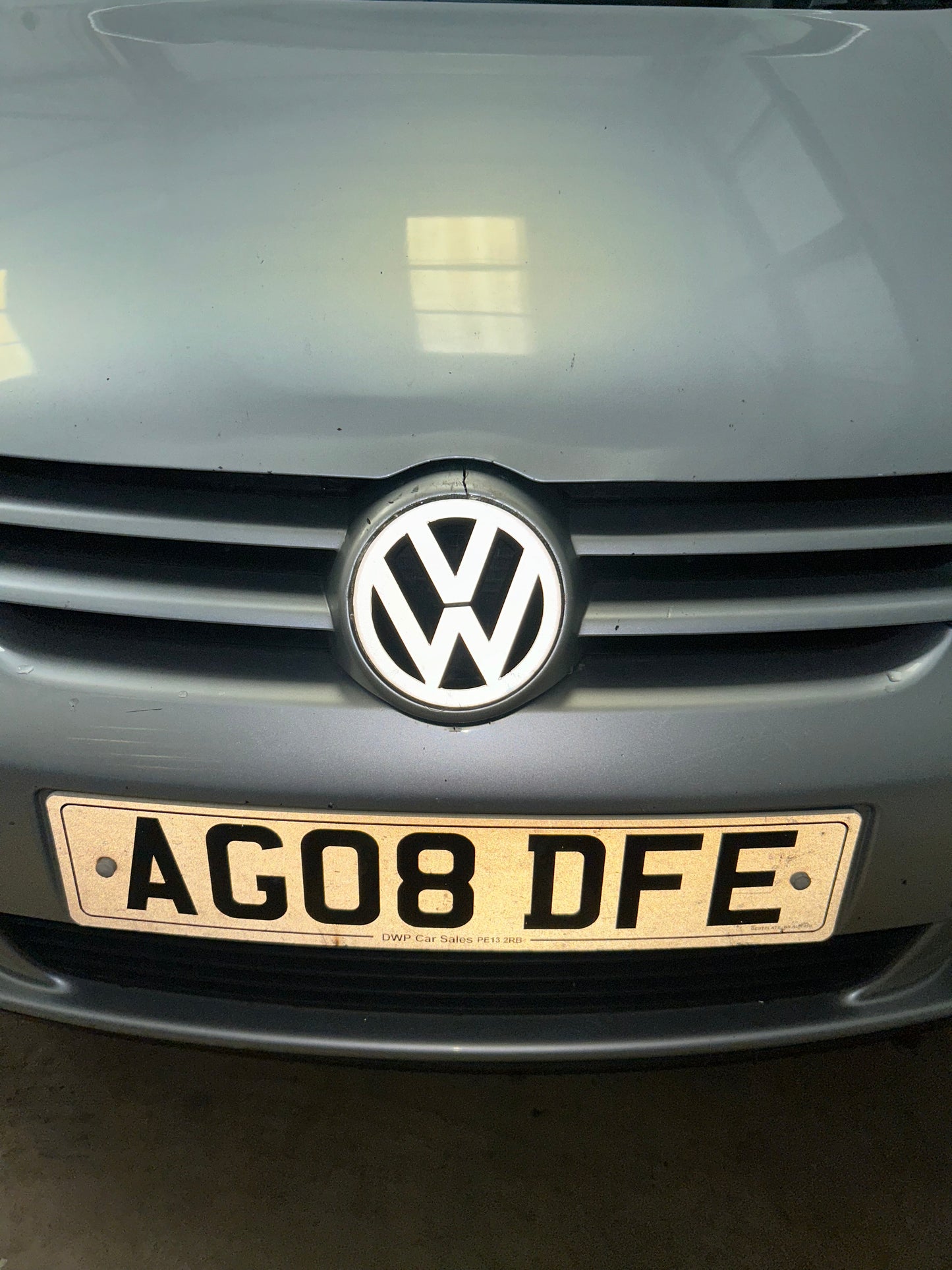 Reflective VW Badge (READ DESCRIPTION)