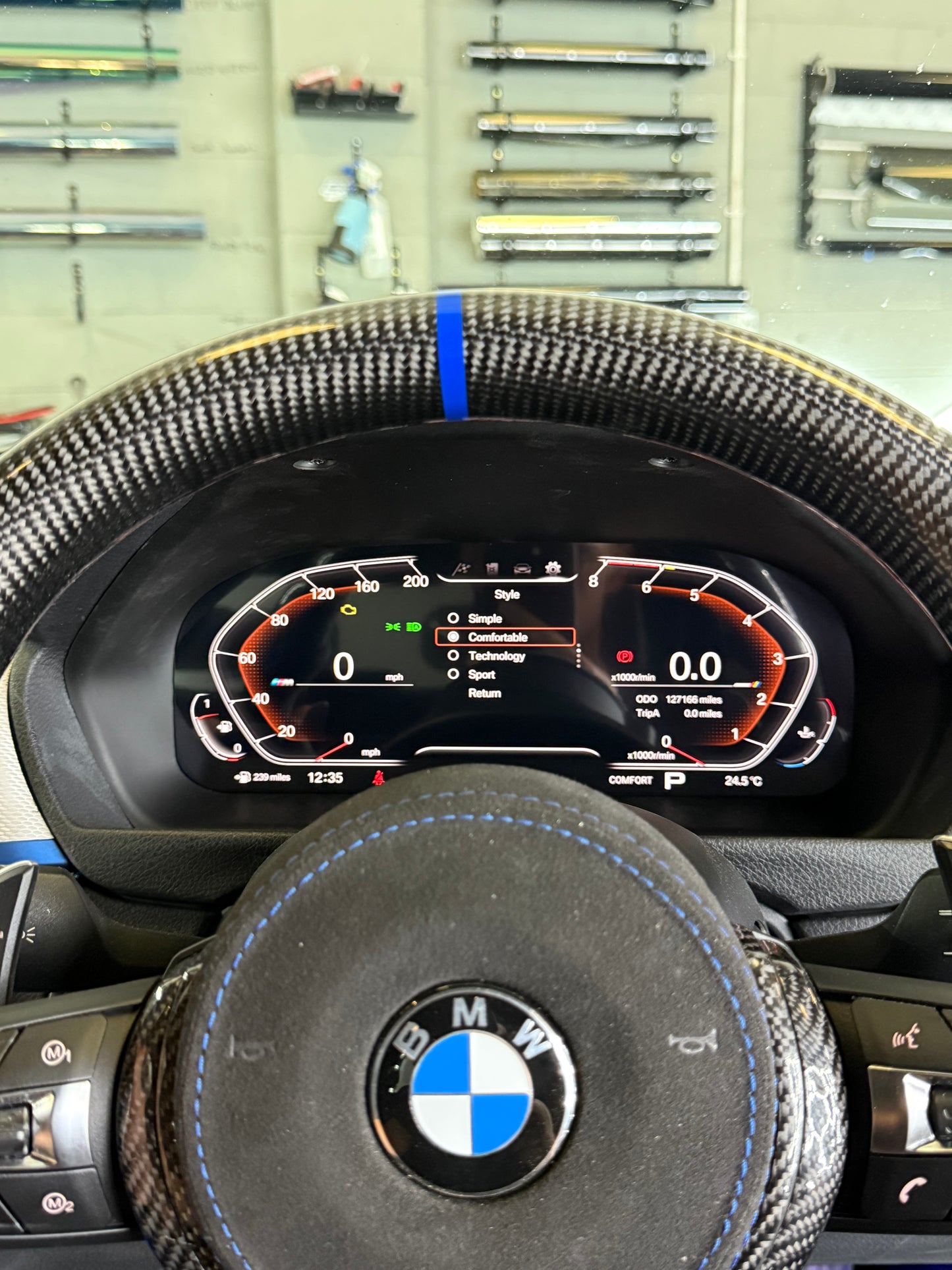 BMW VIRTUAL DASHBOARD