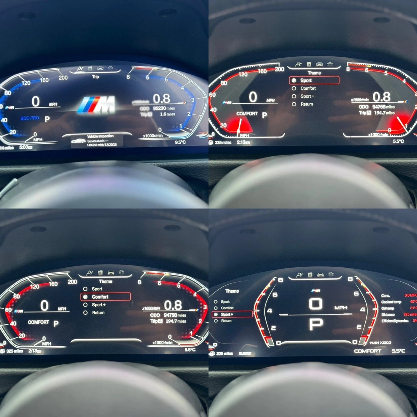 BMW VIRTUAL DASHBOARD