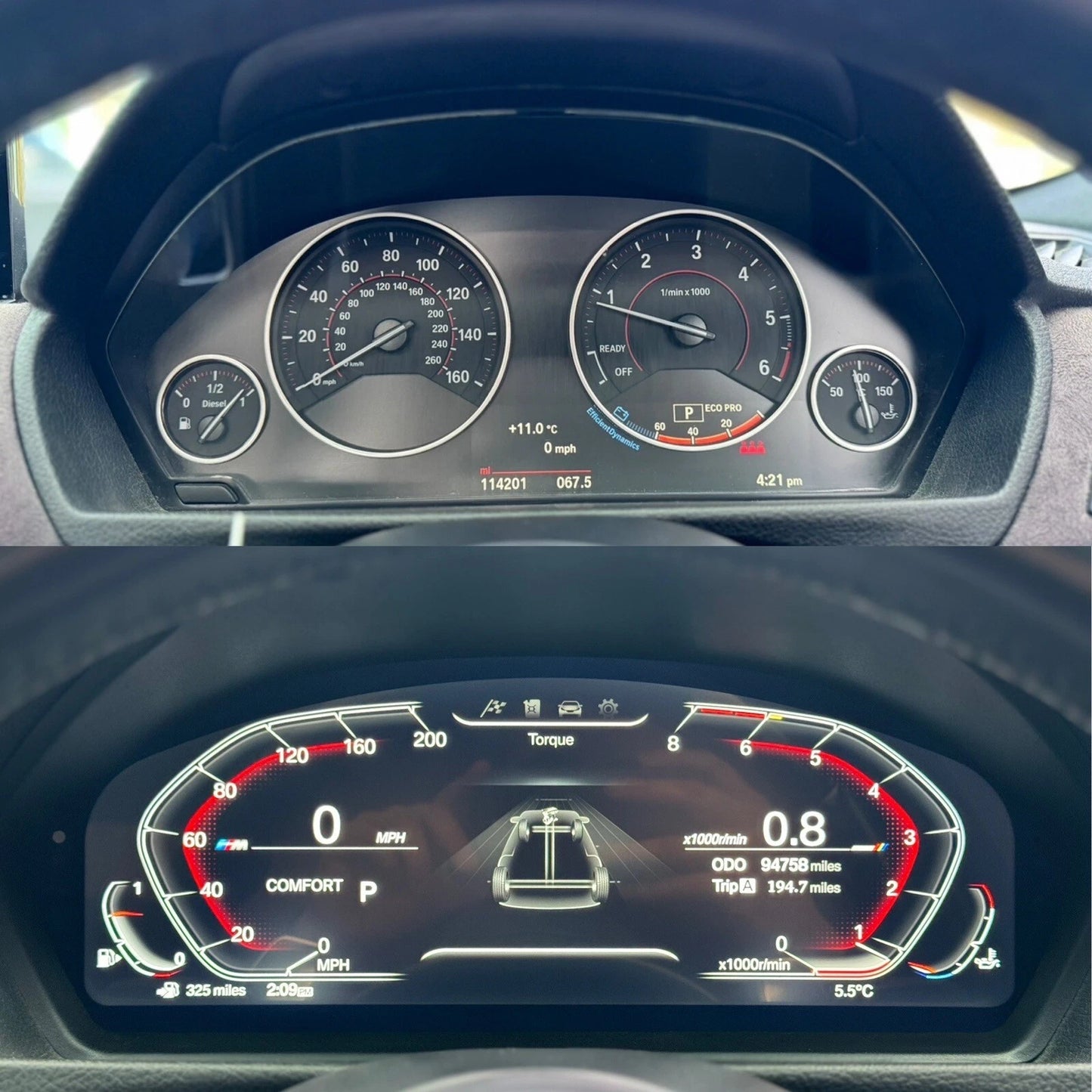 BMW VIRTUAL DASHBOARD