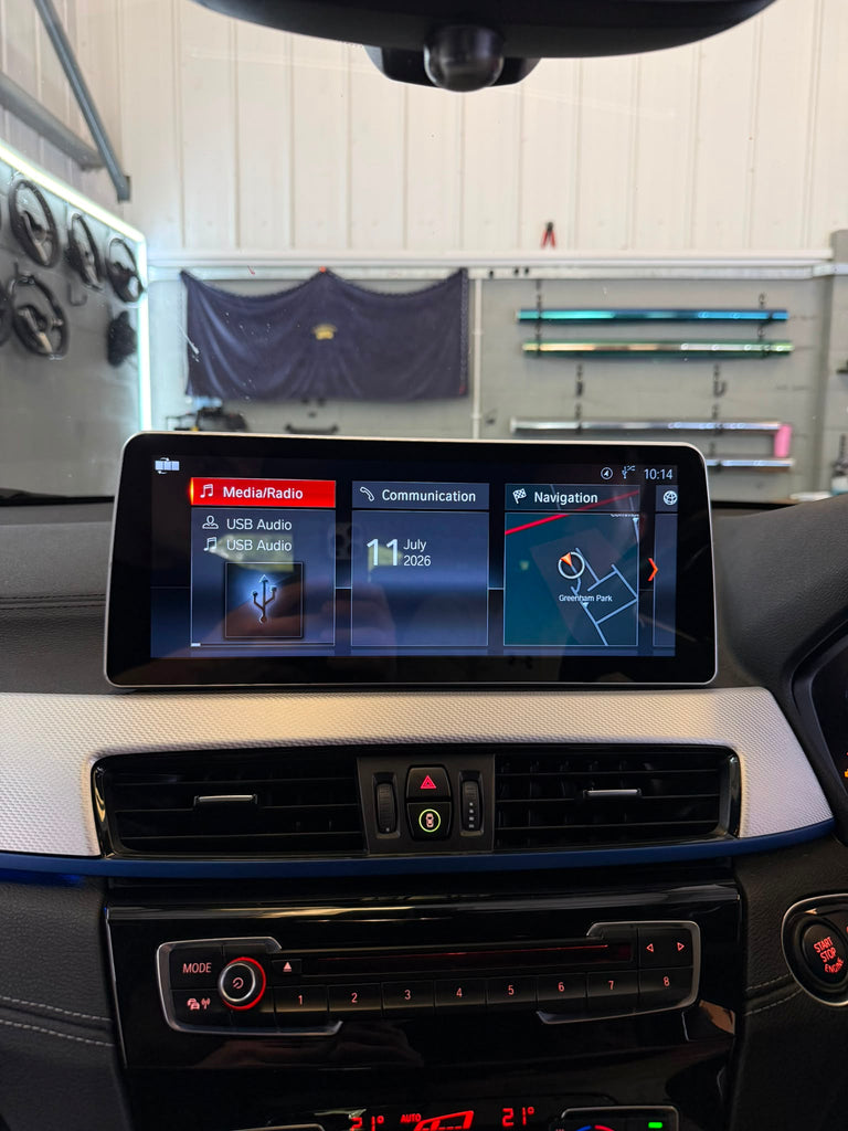 BMW X1 F48 Android Apple CarPlay Android Auto Screen Upgrade (NBT