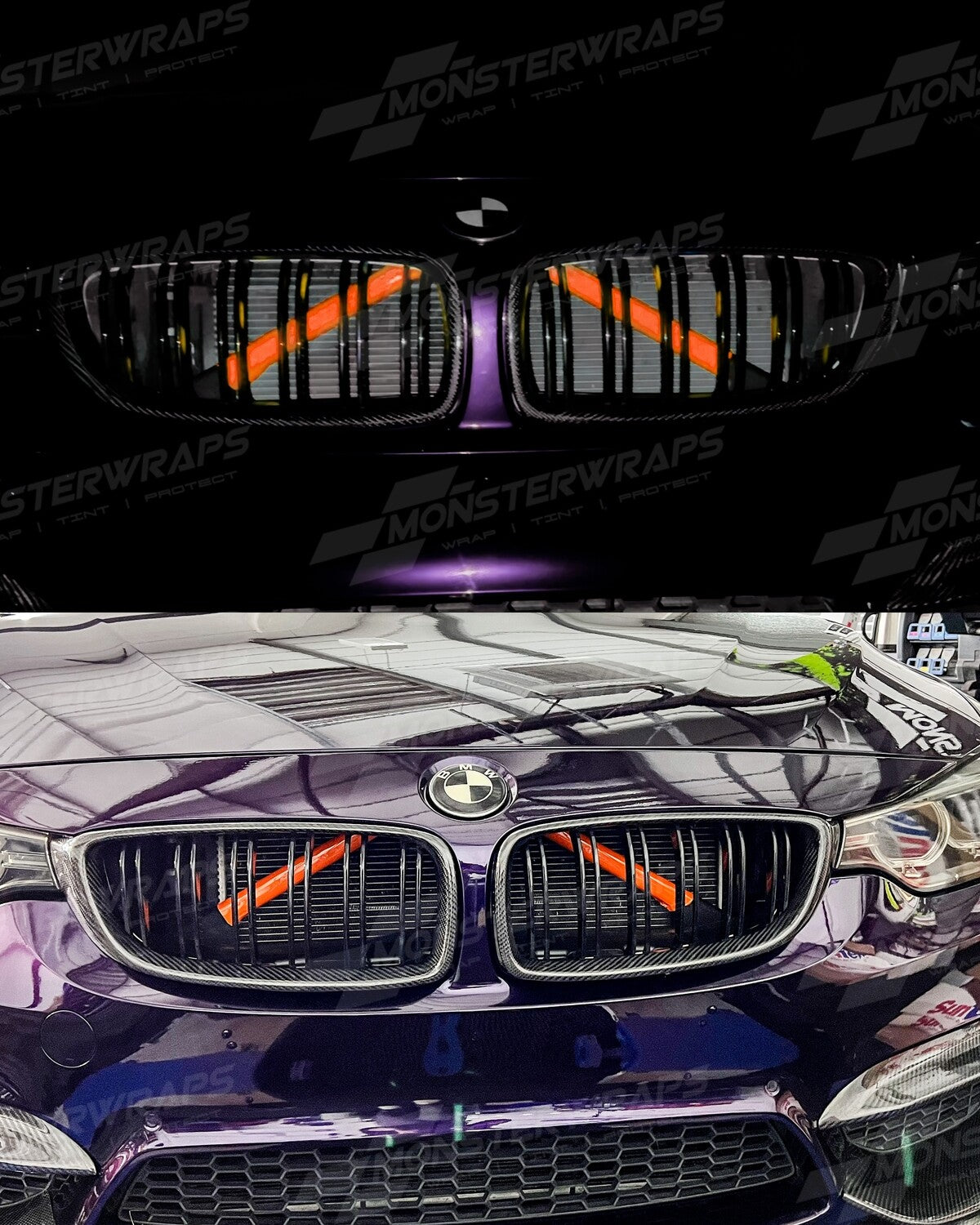 Reflective Crash Bar Wrap Kit for BMW & MINI