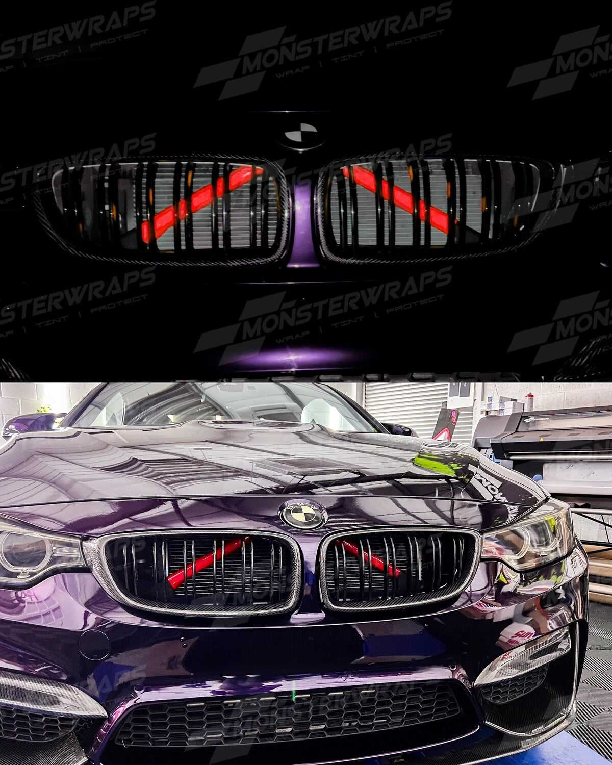 Reflective Crash Bar Wrap Kit for BMW & MINI
