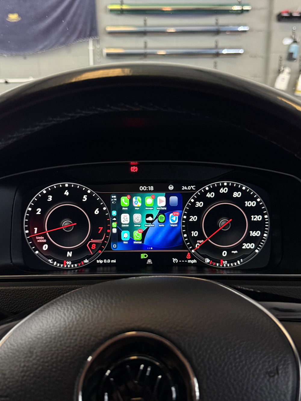 Volkswagen Polo MK5 6R Virtual Dashboard Digital Cluster (2009–2014)