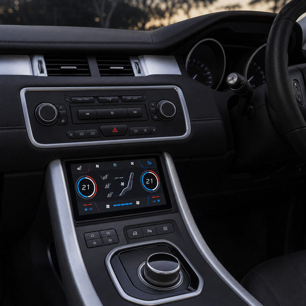Representative installed view - Range Rover Evoque Climate Control 7" LCD Screen (L538) – 2011–2018