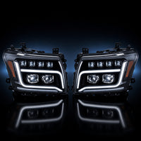 Representative installed view - Range Rover Sport Facelift Headlights (2013-2018)