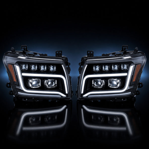 Representative installed view - Range Rover Sport Facelift Headlights (2013-2018)