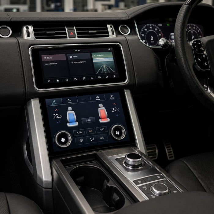 Representative installed view - Range Rover Vogue L405 Climate Control Touch Panel (2013–2022)