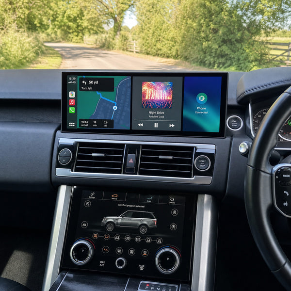 Representative installed view - Range Rover Vogue L405 13.3" Touch Screen Upgrade (2012–2021)