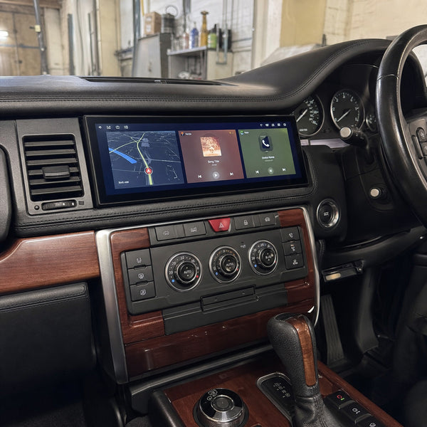 Representative installed view - Range Rover Vogue L322 12.3" Screen Upgrade (2002-2012)