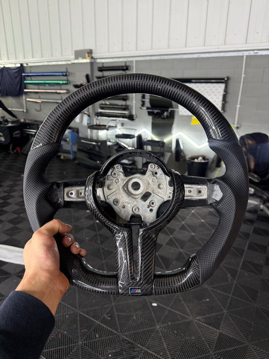 BMW F-Series Carbon Fibre Steering Wheel