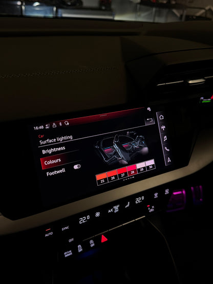 Audi A3 8Y OEM Ambient lights (2021-2025)