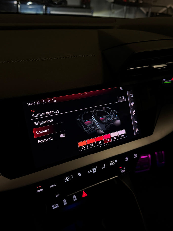 Audi A3 & S3 8Y Symphony Ambient Lighting Kit – 2021–2025