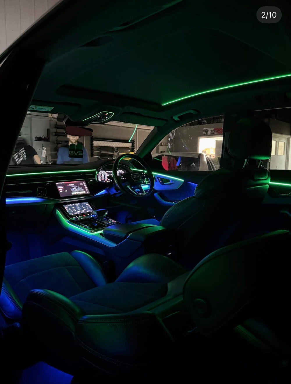 Audi Q8 Ambient Lighting Kit – 2019–2026