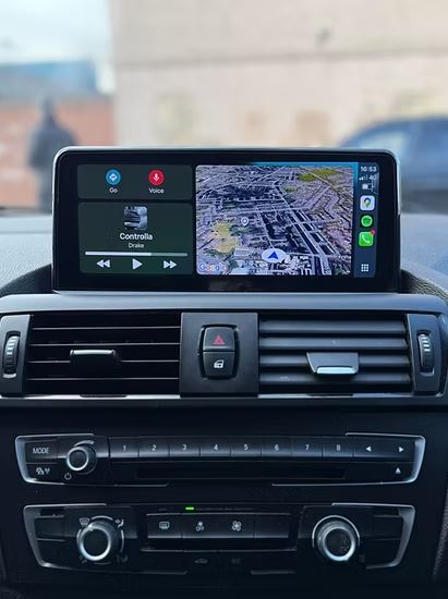 BMW 1 Series F20 F21, 2 Series F22 F23 and F87 M2 NBT Android Apple CarPlay Android Auto Screen Upgrade