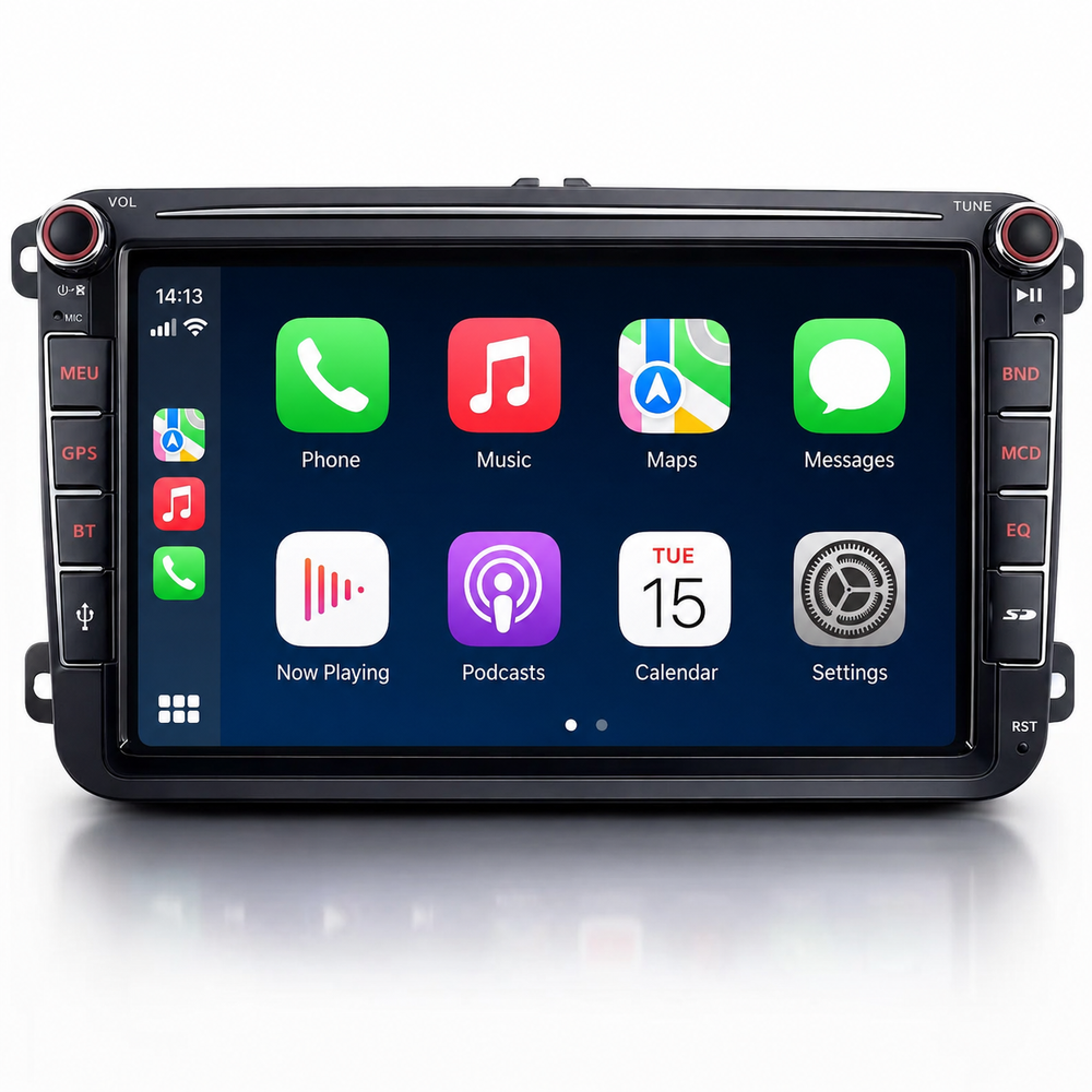 Volkswagen Scirocco Apple CarPlay & Android Auto Screen (2008–2017)