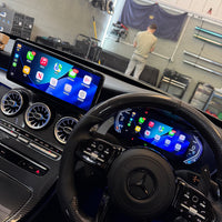 Mercedes Synced Screen & Virtual Cockpit Combo