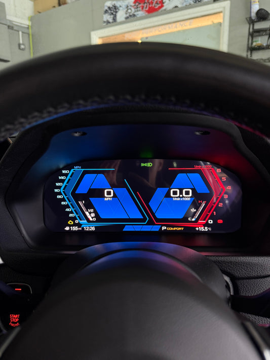 BMW VIRTUAL DASHBOARD V2