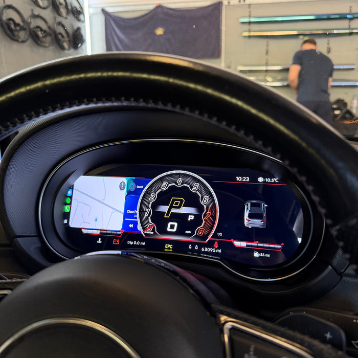 Audi A1 and S1 8X 2010–2018 Virtual Cockpit digital dash instrument cluster upgrade by DHStyling