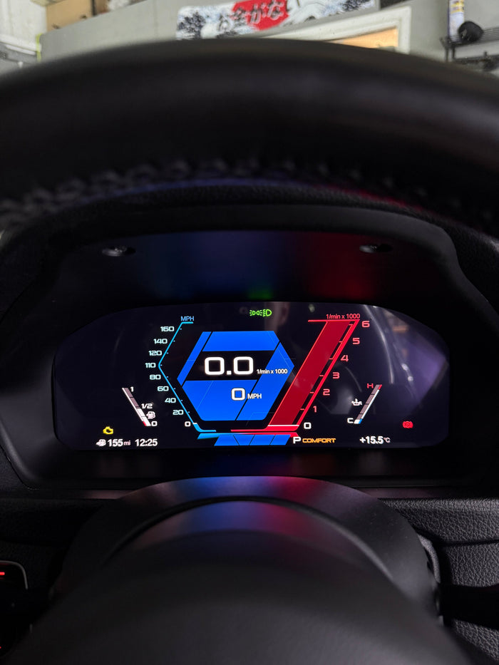 BMW 1 Series F20/F21 Virtual Dashboard Digital Cluster (2012-2019)