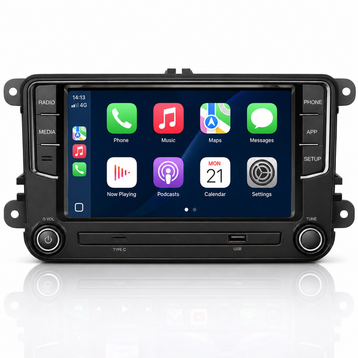 Volkswagen Scirocco Apple CarPlay & Android Auto Screen (2008–2017)