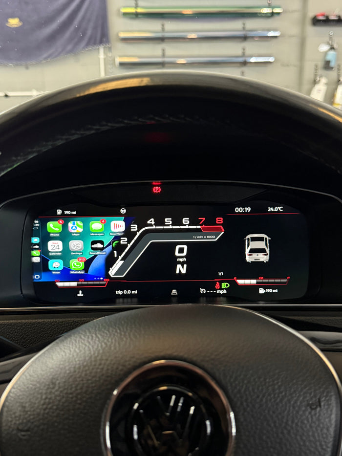 Volkswagen Polo MK5 6R Virtual Dashboard Digital Cluster (2009–2014)