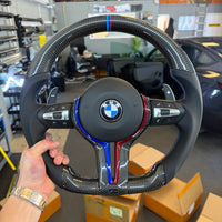 Custom BMW F-Series Carbon Fibre Steering Wheel