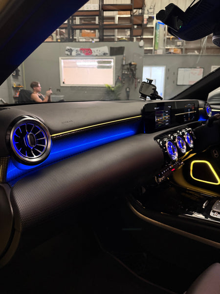 Mercedes LED Air Vents 256 Colours