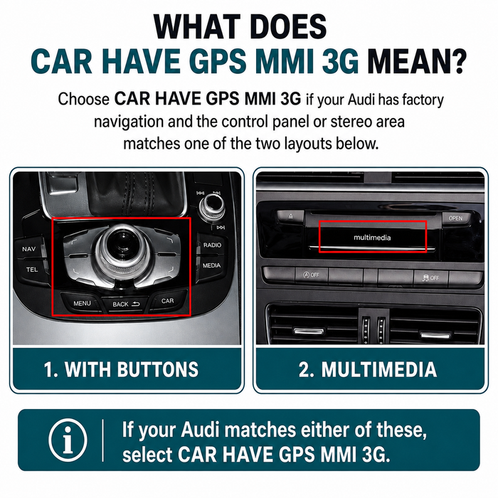 Audi Q5 8R Screen & Virtual Cockpit Sync Combo (2009–2018)
