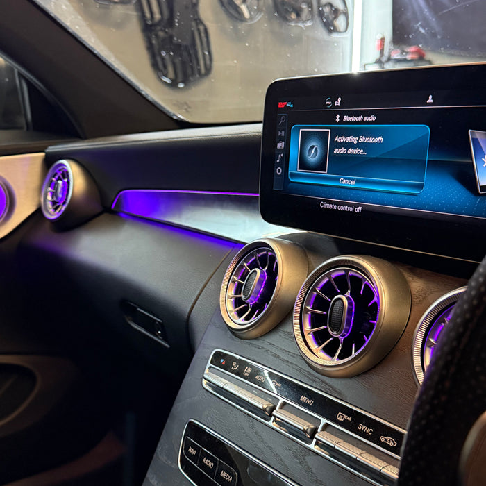Mercedes LED Air Vents 256 Colours