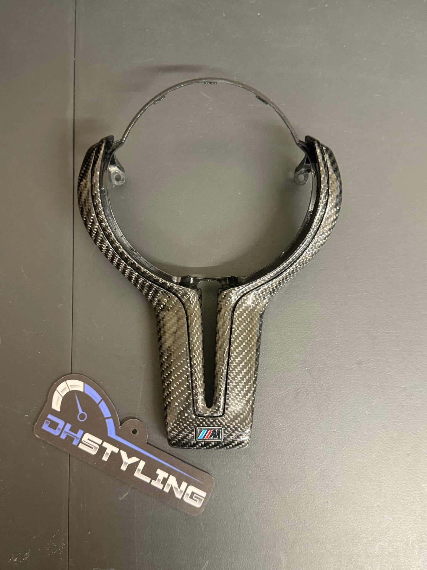 BMW F-SERIES CARBON FIBRE STEERING WHEEL TRIM