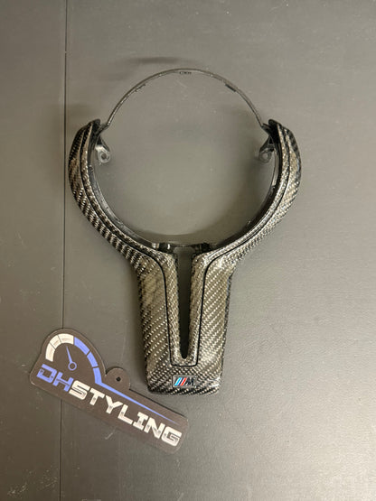 BMW F-SERIES CARBON FIBRE STEERING WHEEL TRIM