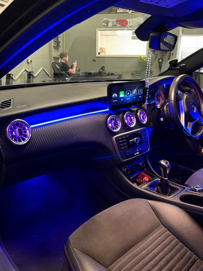 Mercedes LED Air Vents 256 Colours