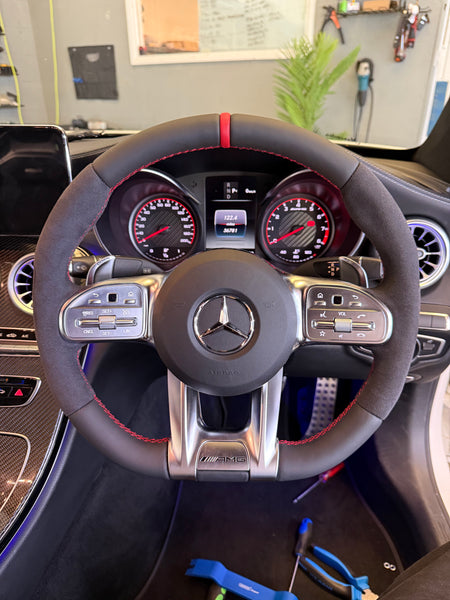 Mercedes Leather Facelift Steering Wheel