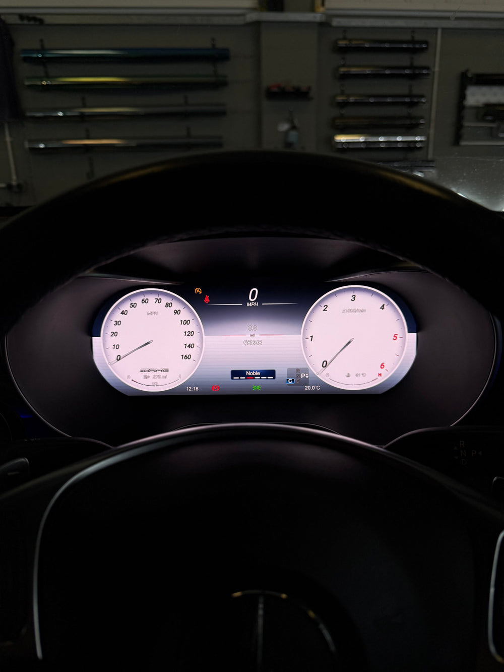 MERCEDES C-Class VIRTUAL DASHBOARD 2014-2018