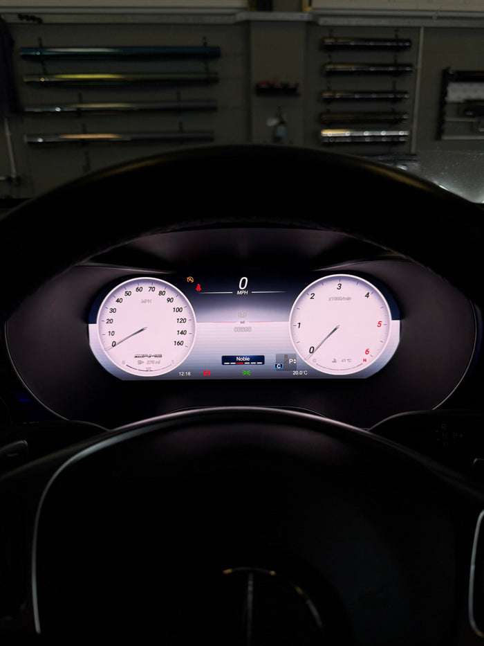 MERCEDES C-Class VIRTUAL DASHBOARD 2014-2018