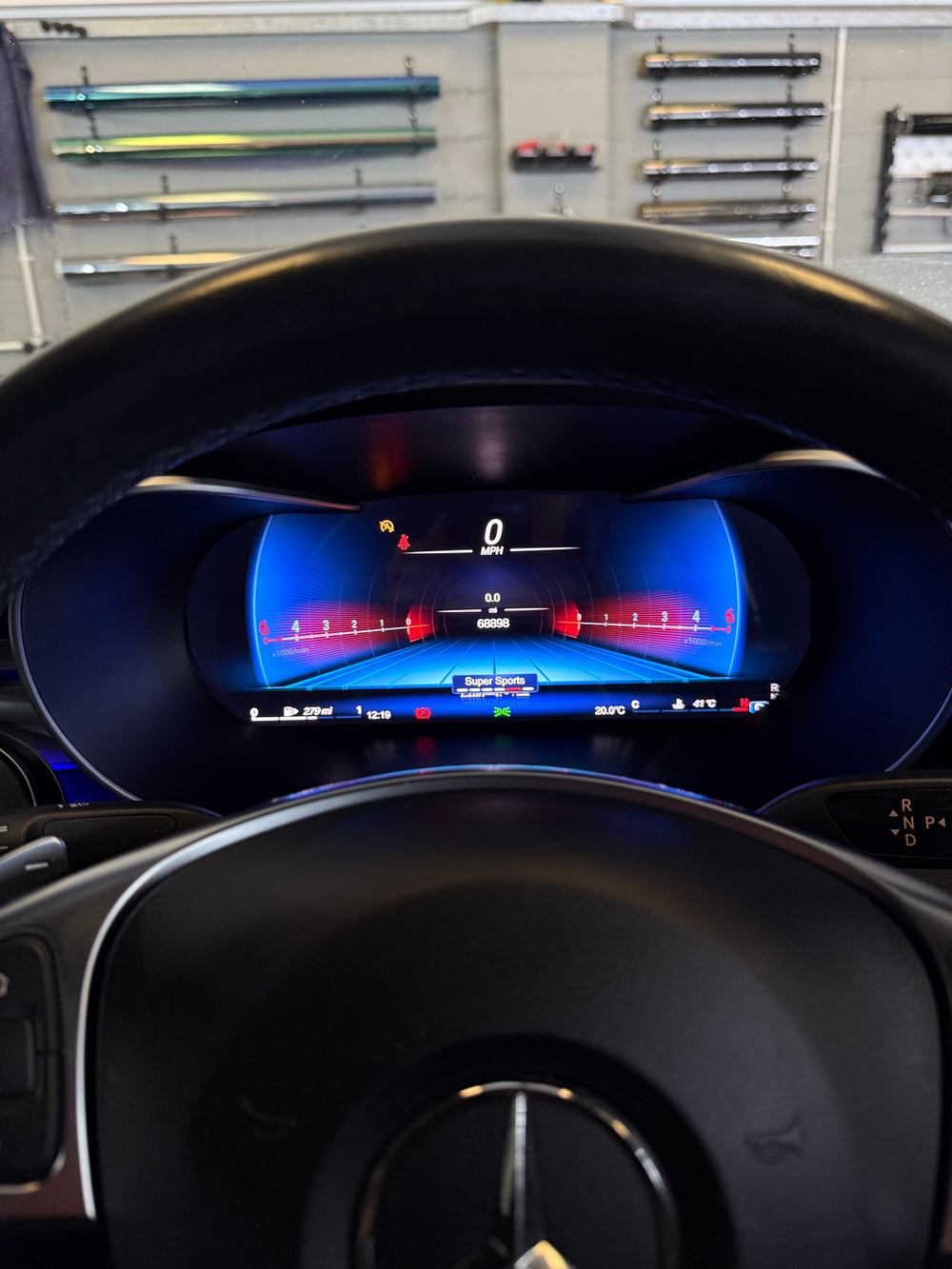 MERCEDES C-Class VIRTUAL DASHBOARD 2014-2018