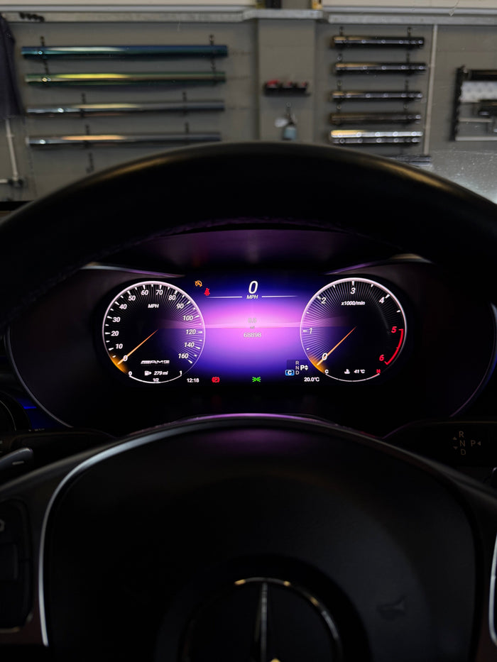 MERCEDES C-Class VIRTUAL DASHBOARD 2014-2018