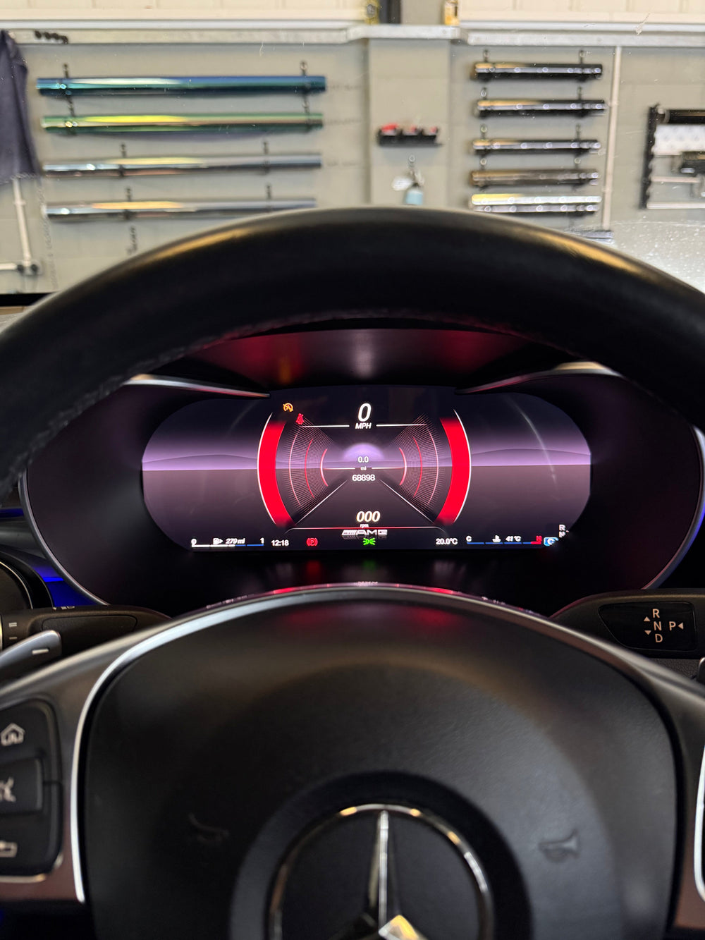 MERCEDES C-Class VIRTUAL DASHBOARD 2014-2018