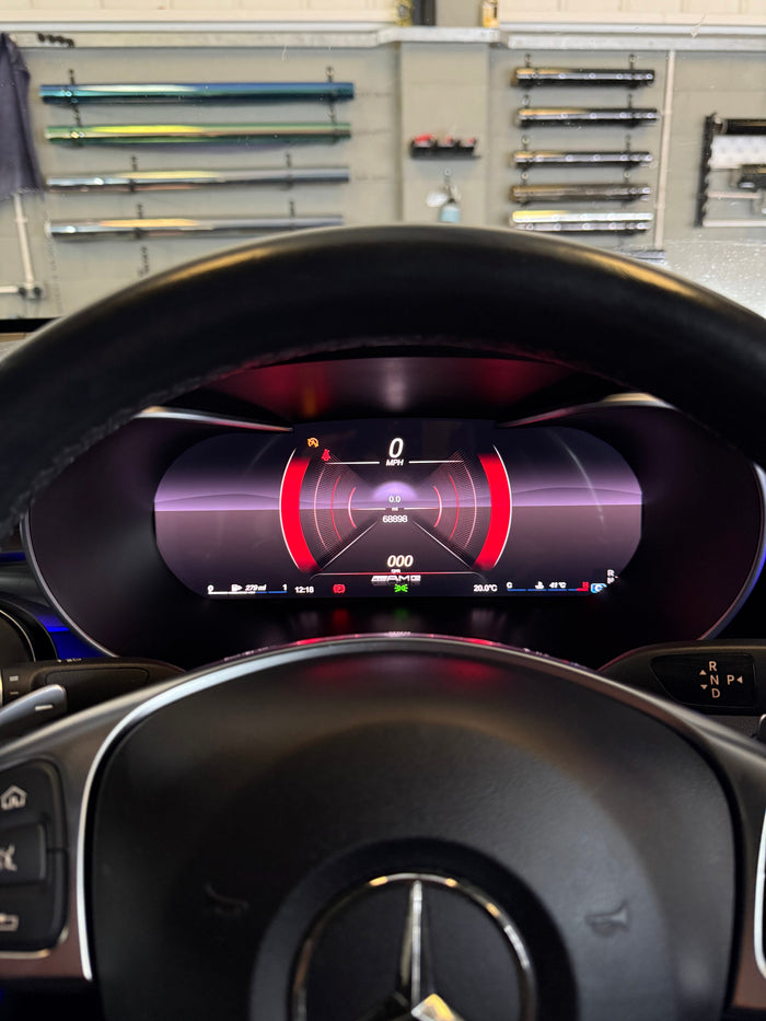 MERCEDES C-Class VIRTUAL DASHBOARD 2014-2018