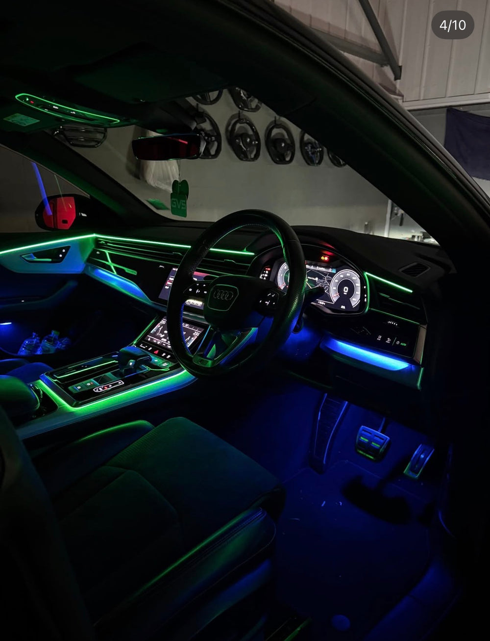 Audi Q8 Ambient Lighting Kit – 2019–2026