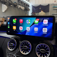 Mercedes Synced Screen & Virtual Cockpit Combo