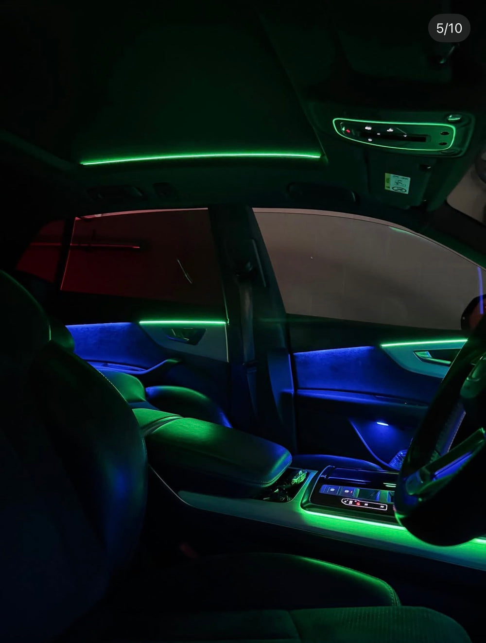 Audi Q8 Ambient Lighting Kit – 2019–2026
