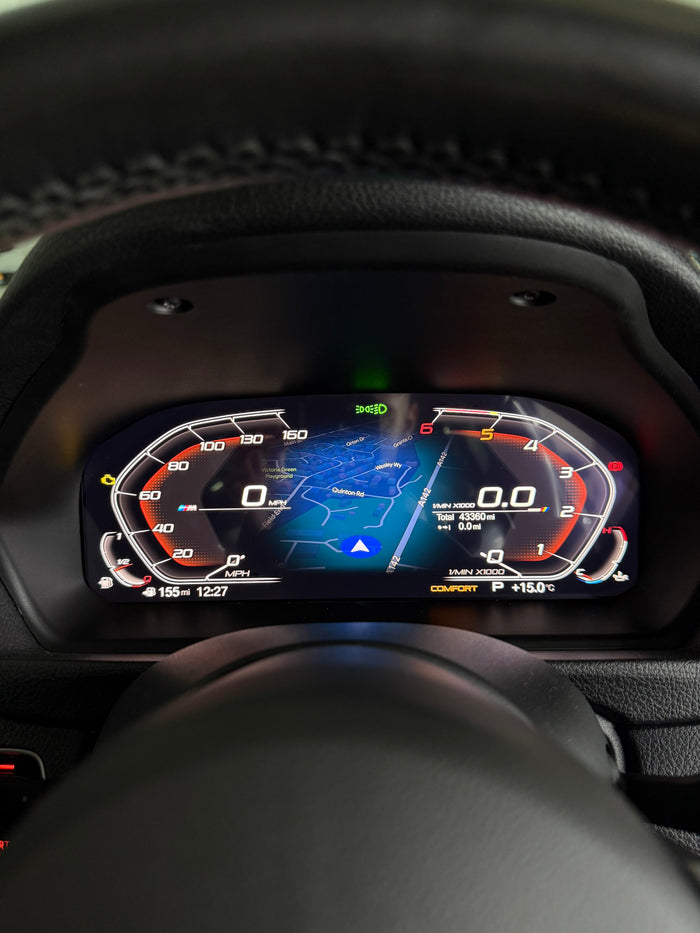 BMW 1 Series F20/F21 Virtual Dashboard Digital Cluster (2012-2019)