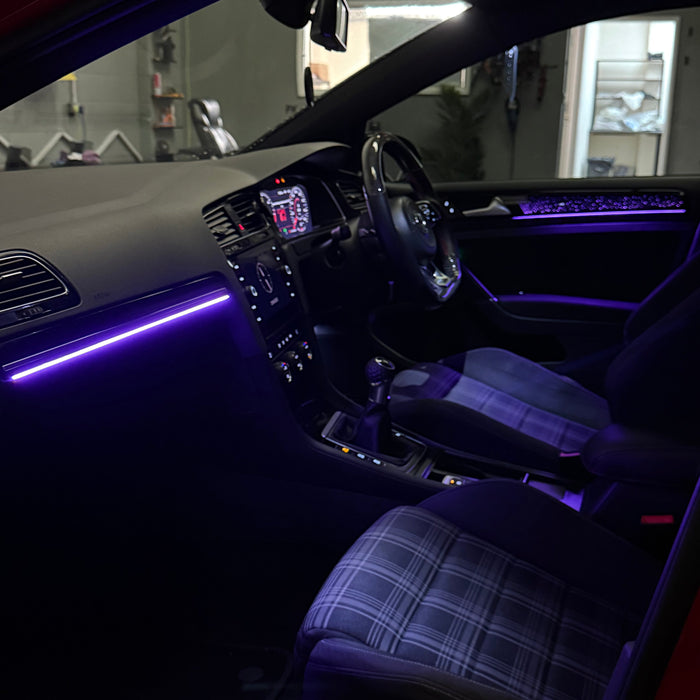 Volkswagen Golf Mk7/7.5 Ambient Lighting controlled from Screen (2014-2021)